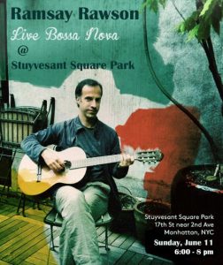 Live Bossa Nova at Stuyvesant Square Park Poster