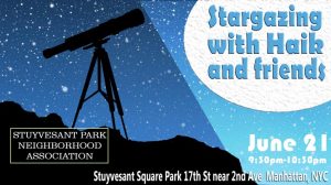 SPNA - Stargazing at Stuyvesant Square