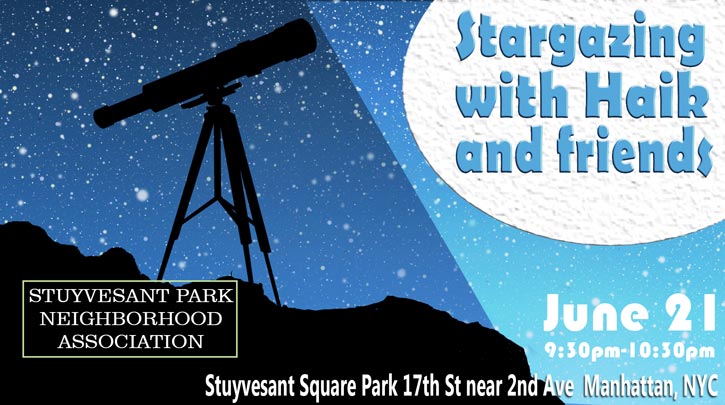 SPNA - Stargazing at Stuyvesant Square