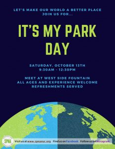 It's My Park Day - Stuyvesant Square Park flyer