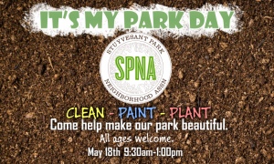 It's My Park Day informational banner